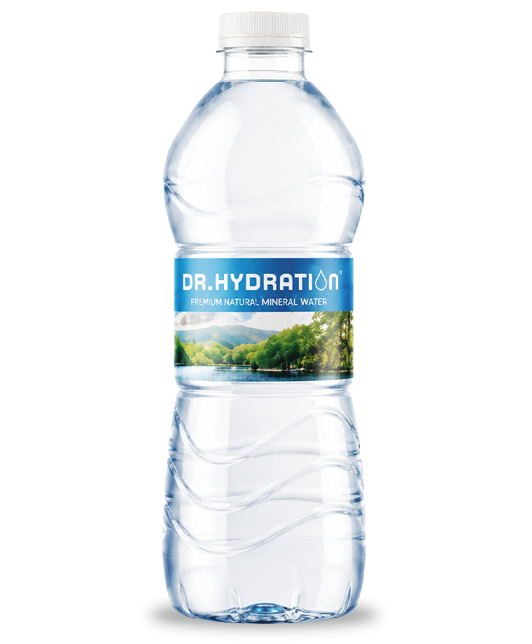 DR. HYDRATION premium spring water bottle
